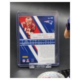 NFL GOAT New England Patriots HOF Great Tom Brady Bobblehead with (3) Assorted Football Cards