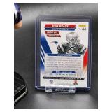 NFL GOAT New England Patriots HOF Great Tom Brady Bobblehead with (3) Assorted Football Cards
