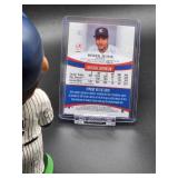 New York Yankees HOF Great Derek Jeter Bobblehead with (3) Assorted Baseball Cards