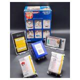 (6) Assorted Baseball Cards and Memorabilia
