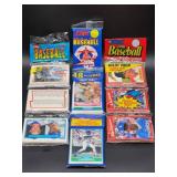 (3) Assorted Value Packs of New Old Stock Baseball Cards