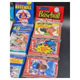 (3) Assorted Value Packs of New Old Stock Baseball Cards