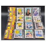 (4) Assorted Value Packs of New Old Stock Baseball Cards
