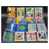 (4) Assorted Value Packs of New Old Stock Baseball Cards