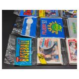 (4) Assorted Value Packs of New Old Stock Baseball Cards