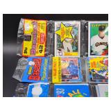 (4) Assorted Value Packs of New Old Stock Baseball Cards