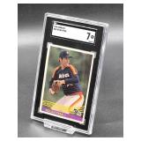 1984 Topps Nolan Ryan Baseball Card #60 SGC 7