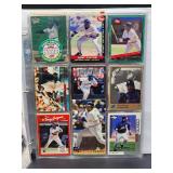 (144) Assorted Tony Gwynn Baseball Cards Album
