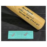 Autographed Big Stick Professional by Minnesota Twins HOF Great 'Harmon Killebrew'