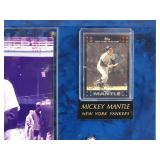 New York Yankees HOF Great 'Mickey Mantle' Plaque
