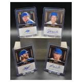 (4) 2013 Pinnacle Autographed Baseball Cards
