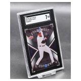2008 Upper Deck 1st Edition Frank Thomas Baseball Card #SQ-25 SGC 7