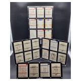 (25) Assorted HOF Players Stat Baseball Cards