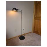 Contemporary Two-Setting Floor Reading Lamp