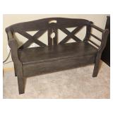 Cottage Chic Storage Bench