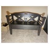 Cottage Chic Storage Bench