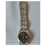 Seiko Mens Solar 37mm with Two Tone Steal Band.