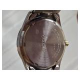 Seiko Mens Solar 37mm with Two Tone Steal Band.