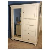 American Contemporary Mirror bedroom Wardrobe from Aspen Home Furniture
