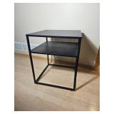 Modern Contemporary Mate Black Side Table
