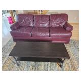 Modern Contemporary Mate Black Rectangular Coffee Table