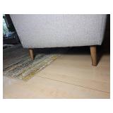 Burrow Furniture Gravel Tone Modern Loveseat