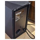 LG Wireless Soundbar System Model SJ7 R/L SPJ8 Subwoofer