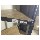 Industrial Chic Triangular Curio Shelf
