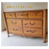 Stanley Solid Pine 3 Drawer Dresser