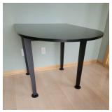 Black Tone Single Drop Leaf Table