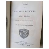 Leather Bound Books ~ Works of Charles Dickens * Globe Edition * 15 Vol.