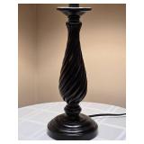Classic Twist Column Table Lamp with Fabric Shade