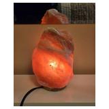 Himalayan Salt Rock Lamp with Warm Ambient Glow