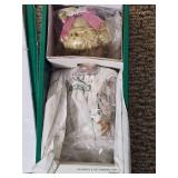 Collection of Boxed Decorative Porcelain and Doll Figurines