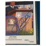 Kirby Puckett Autograph Custom Framed and Matted 11x14' Piece