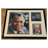James Earl Jones Autograph Custom Framed and Matted 11x14' Piece