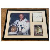 Buzz Aldrin Autograph Custom Framed and Matted 11x14' Piece