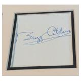 Buzz Aldrin Autograph Custom Framed and Matted 11x14' Piece