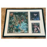 Kevin Garnett Autograph Custom Framed and Matted 11x14' Piece