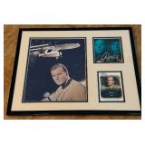 William Shattner Autograph Custom Framed and Matted 11x14' Piece