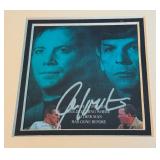 William Shattner Autograph Custom Framed and Matted 11x14' Piece