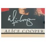 Alice Cooper Autograph Custom Framed and Matted 11x14' Piece
