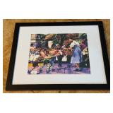 Jerry Maren  Autograph Custom Framed and Matted 11x14' Piece
