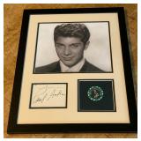 Paul Anka Autograph Custom Framed and Matted 11x14' Piece