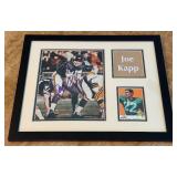 Joe Kapp Autograph Custom Framed and Matted 11x14' Piece
