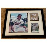 Tony Oliva Autograph Custom Framed and Matted 11x14' Piece