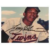 Tony Oliva Autograph Custom Framed and Matted 11x14' Piece
