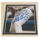 Alex Rodriguez Autograph Custom Framed and Matted 11x14' Piece