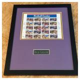 Bud Grant Autograph Custom Framed and Matted 11x14' Piece