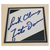 Fats Domino Autograph Custom Framed and Matted 11x14' Piece